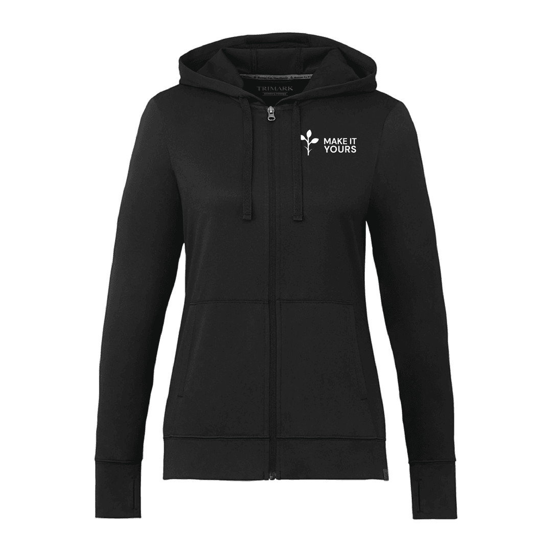 EcoKnit Lightweight Full-Zip Hoodie-Women's - Main product view 1