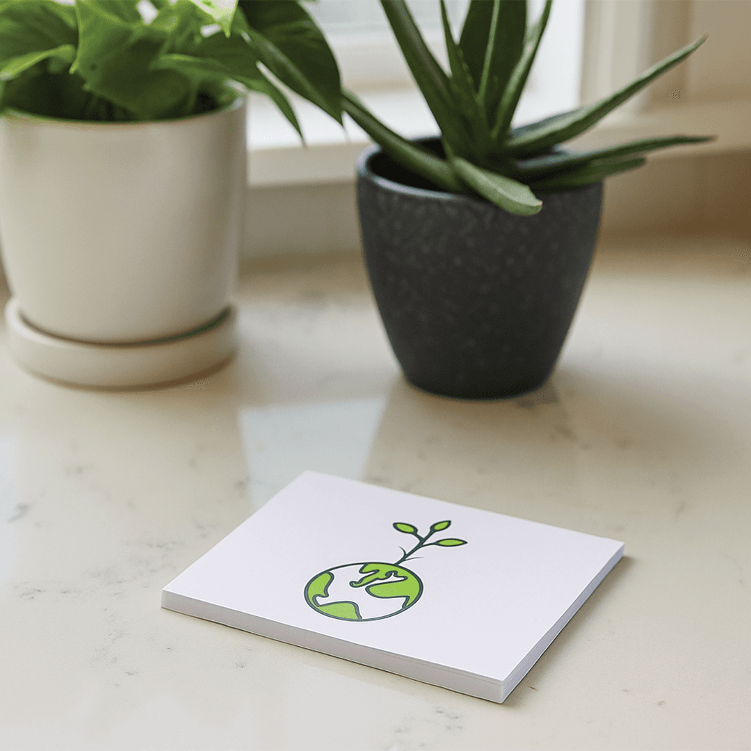 Post-it® Recycled Note Pad - Main product view 1