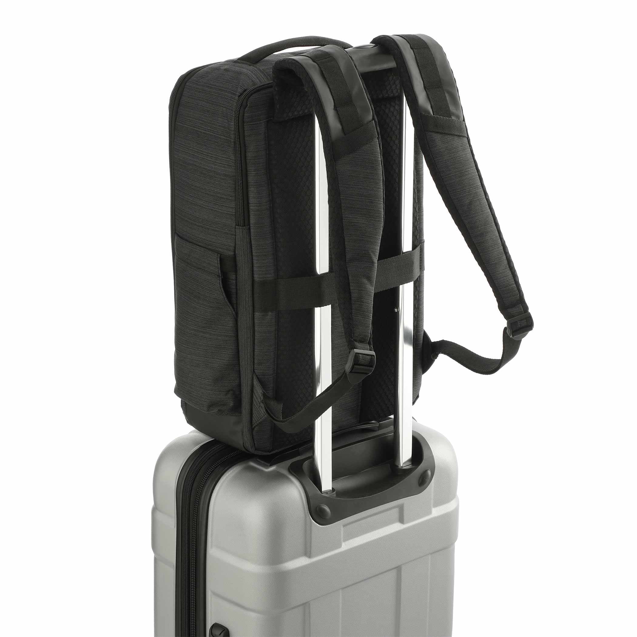 Remote Work Computer Recycled Backpack With Pouch 15 Inch product image 10