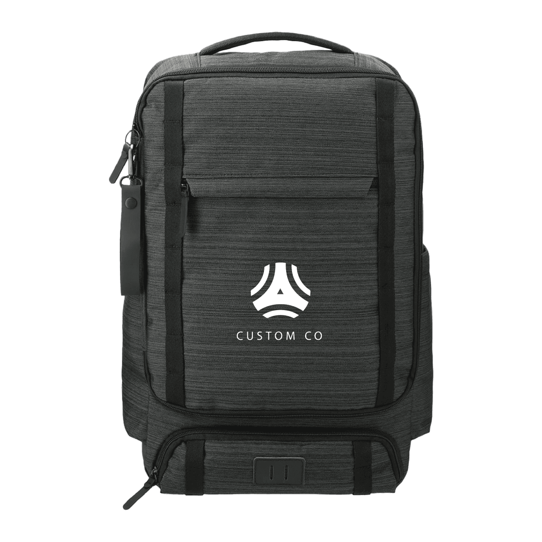 Remote Work Computer Recycled Backpack With Pouch 15 Inch - Main product view 1