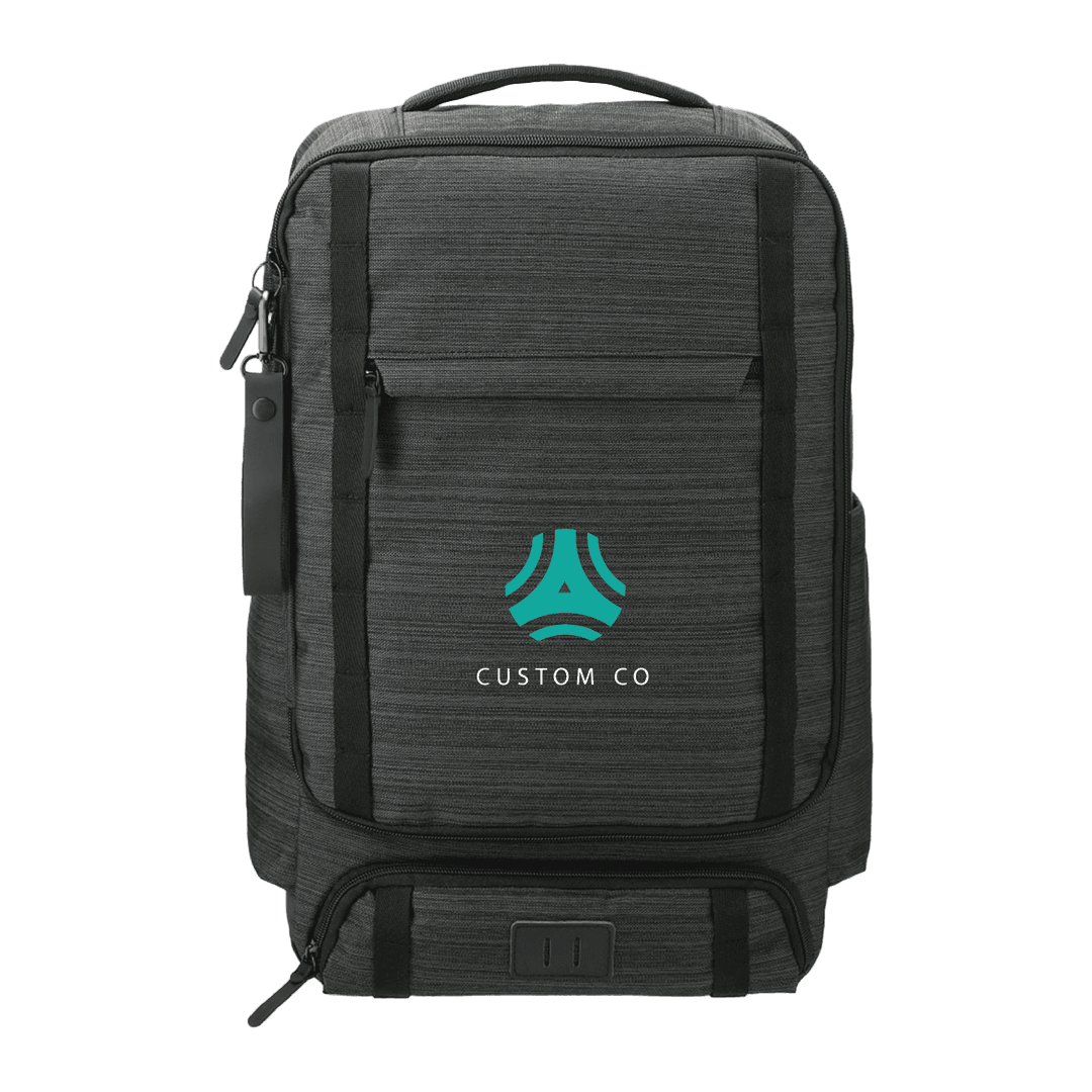 Remote Work Computer Recycled Backpack With Pouch 15 Inch product image 2