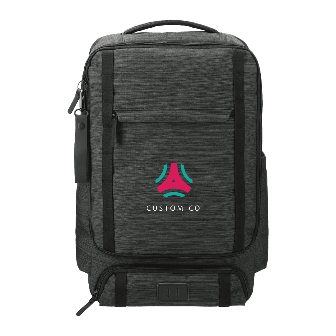 Remote Work Computer Recycled Backpack With Pouch 15 Inch product image 3