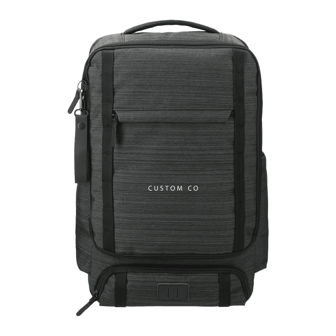Remote Work Computer Recycled Backpack With Pouch 15 Inch product image 5