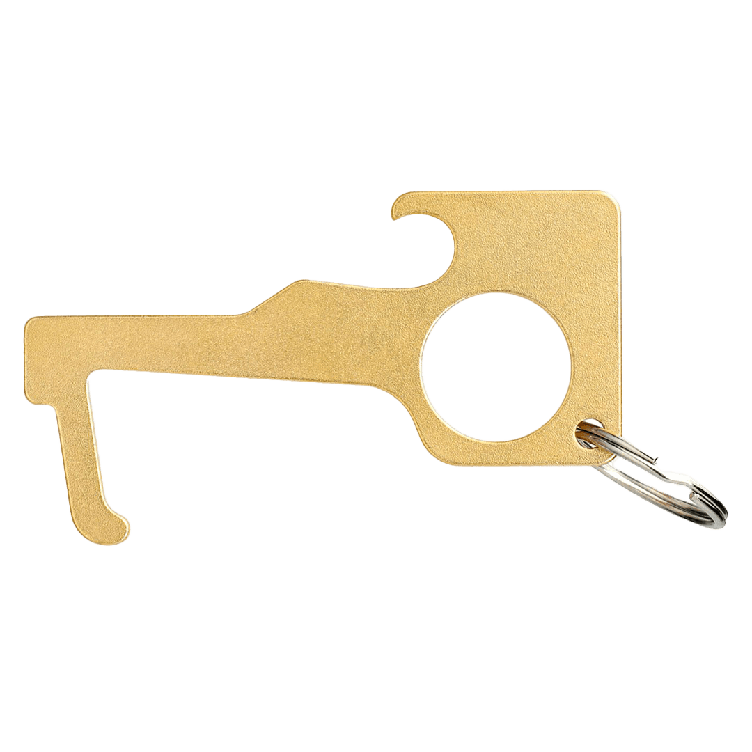 Non-touch Brass Keychain product image 3