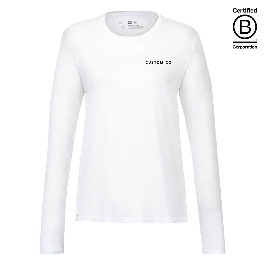 Tentree® Miles Organic Cotton Long Sleeve T-Shirt-Women's - Main product view 1
