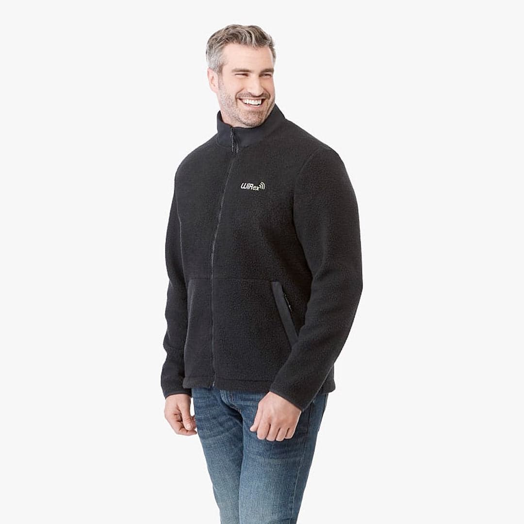 Full-Zip Eco Sherpa Cozy All-Seasons Jacket-Men's - Main product view 1