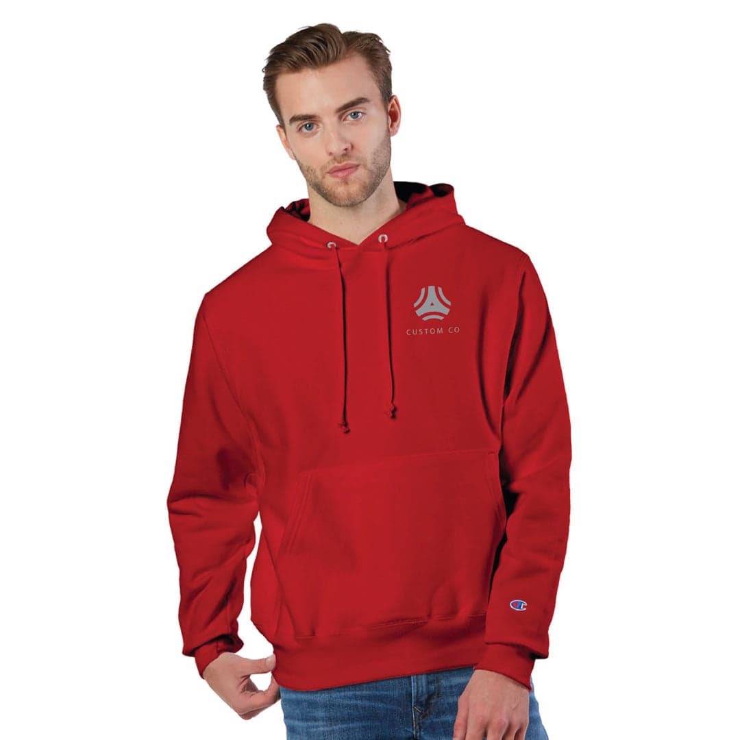 Recycled Champion® Pullover Hoodie Sweatshirt-Unisex - Main product view 1