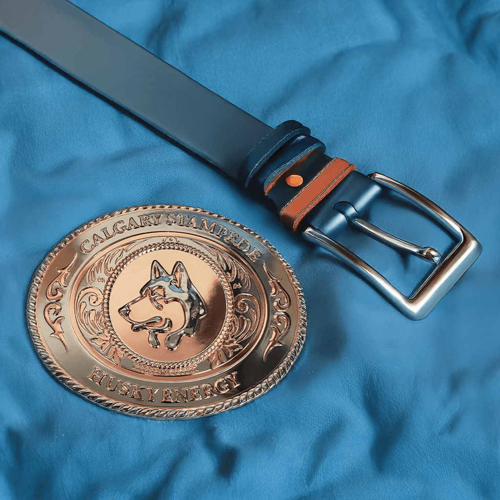 Domed Full Color Belt Buckle - Main product view 1