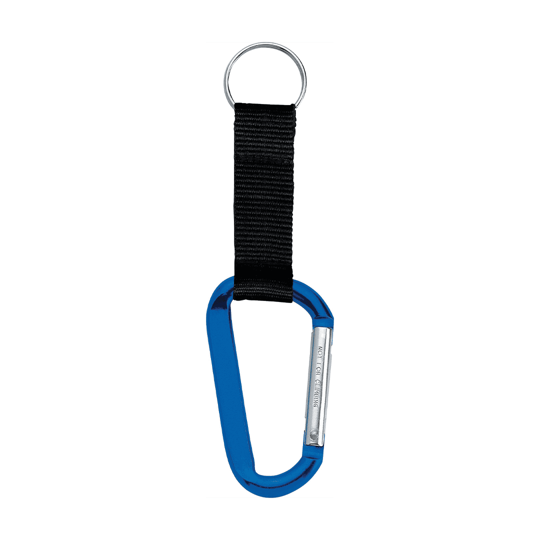 Large Aluminum Carabiner with Strap product image 3