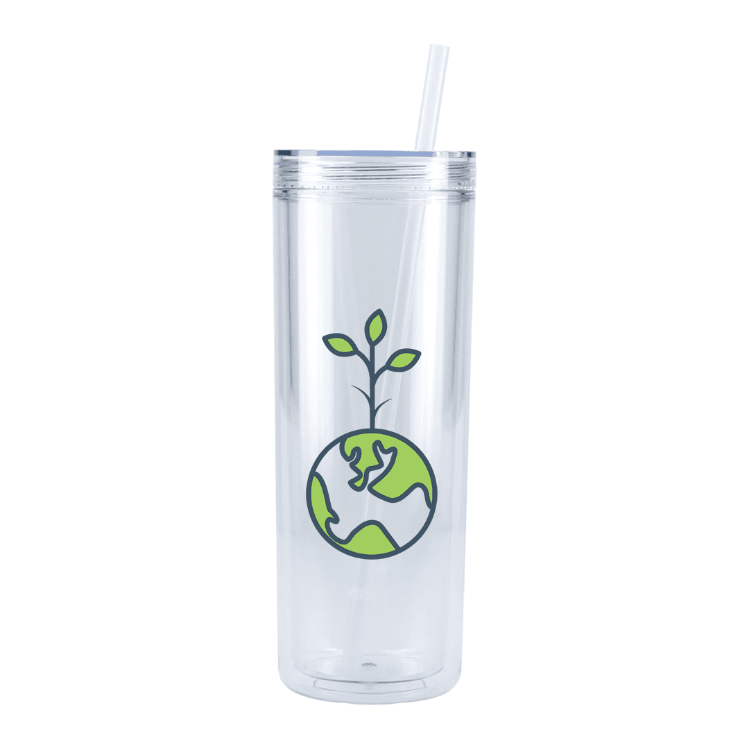 Recycled Lumin Acrylic Skinny Tumbler 16 oz product image 2