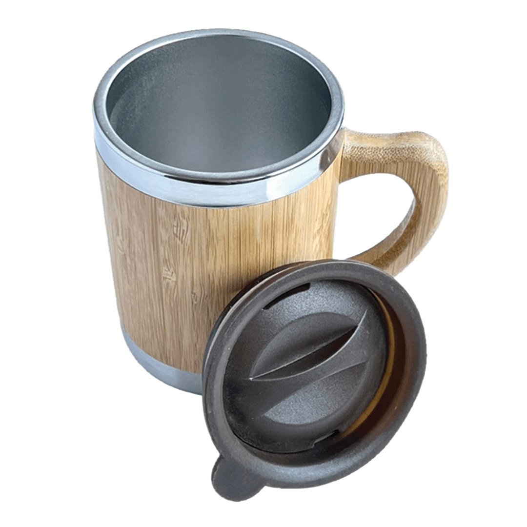EcoMarine Bamboo Steel Insulated Mug 10 oz product image 3