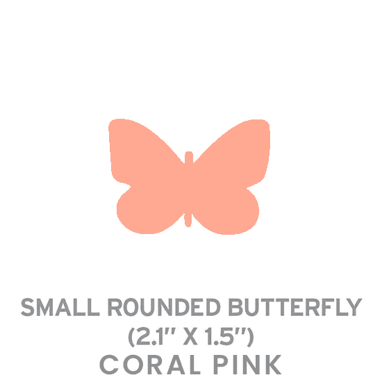 Small Seed Paper Shapes 2-Sided - Butterfly product image