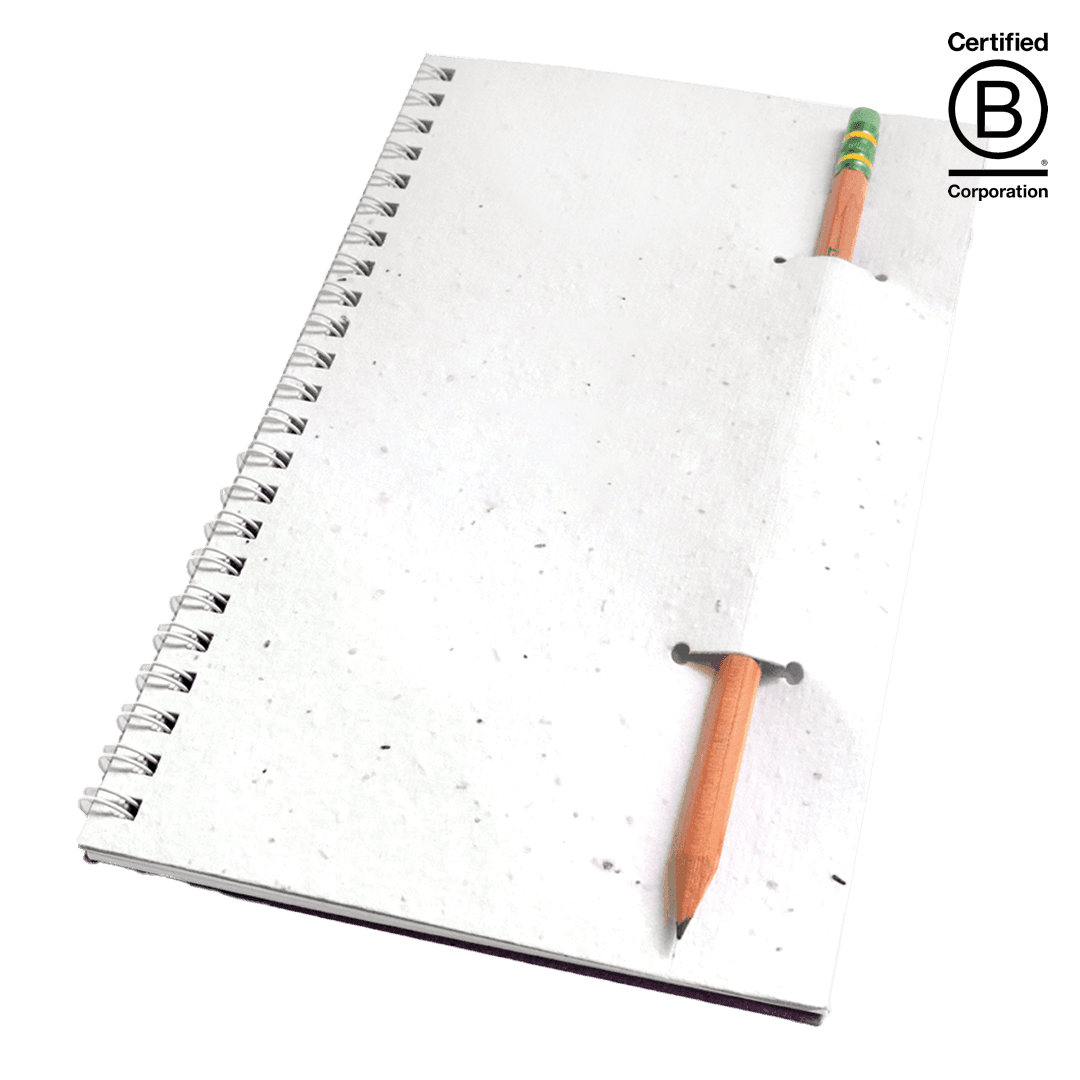 Premium Plantable Journal with Recycled Pencil product image 2
