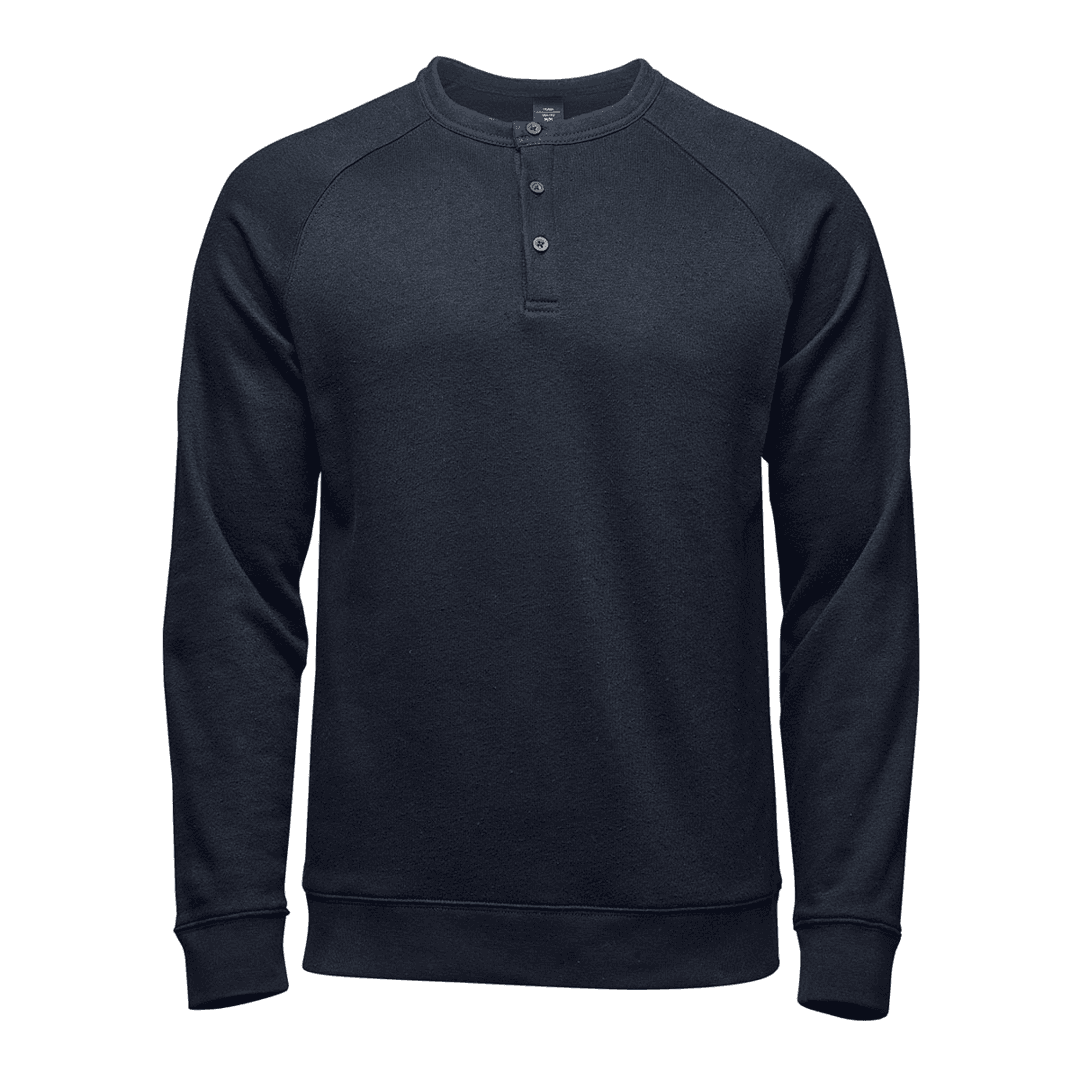 Alpine Henley Long Sleeve Button-Placket Shirt-Men's - Main product view 1