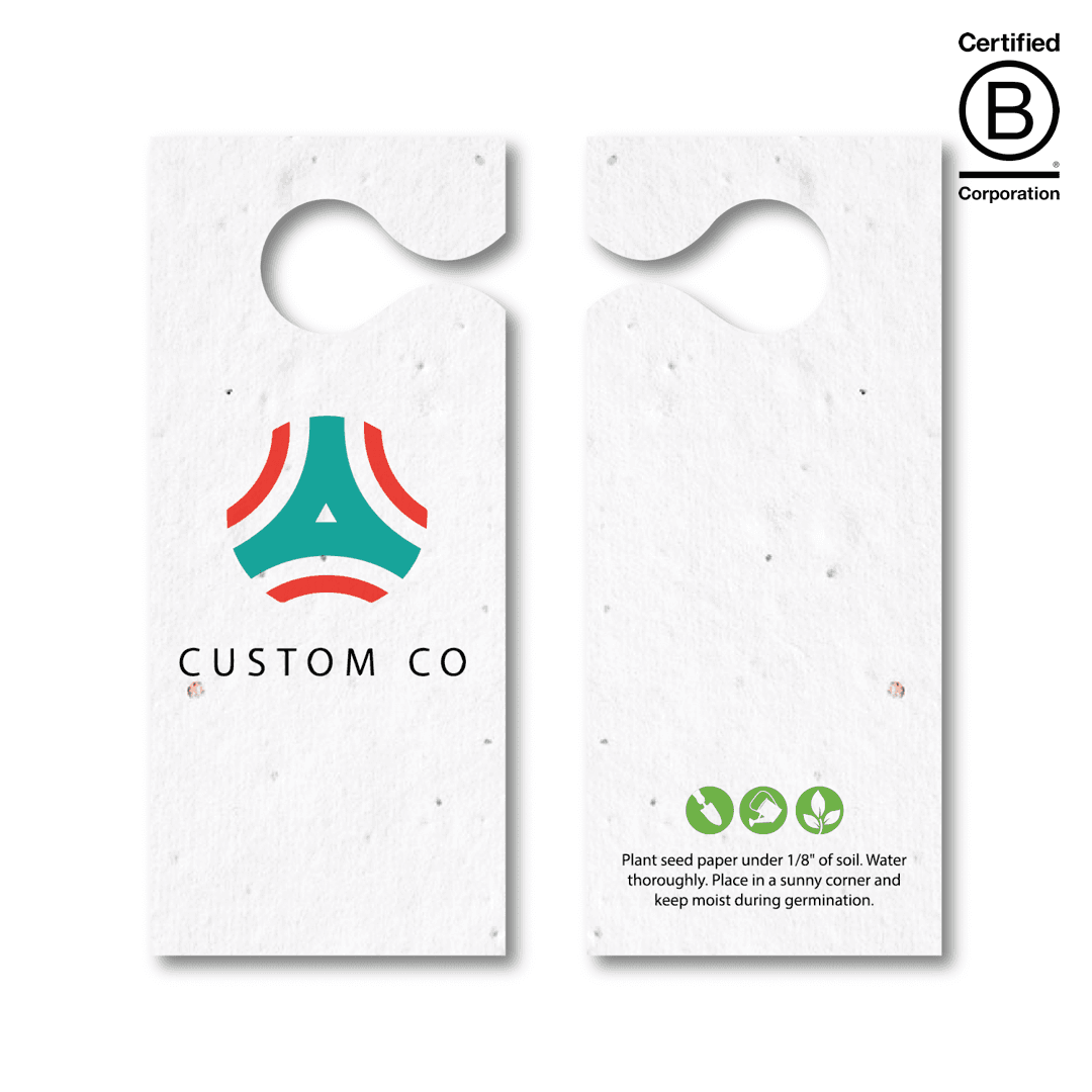 Door Hanger Seed Paper 2-Sides product image 2