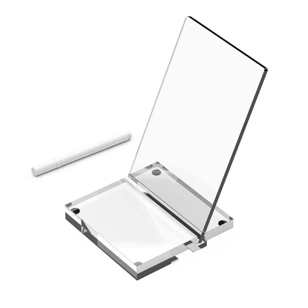 Desktop Reusable Memo Pad with Chalk Marker product image 2