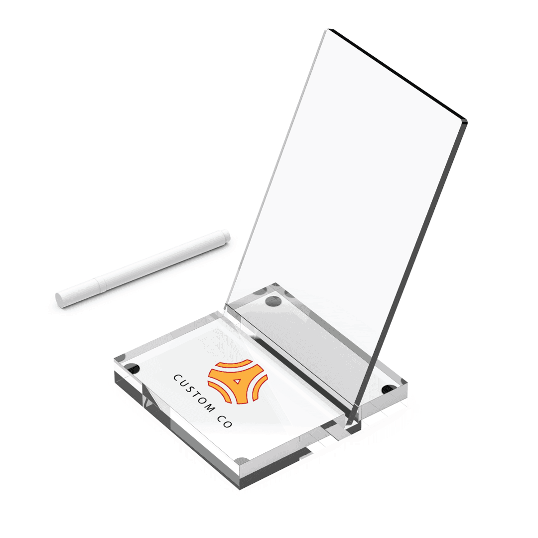 Desktop Reusable Memo Pad with Chalk Marker product image 1