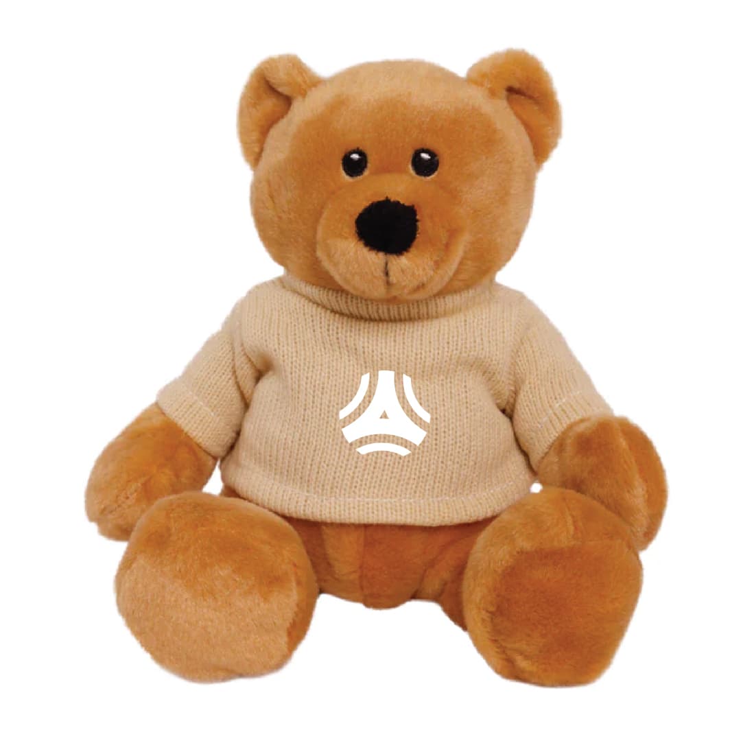 SnugglePal Sammy Bear with Hand Knitted Embroidered Sweater 11 Inch product image 1