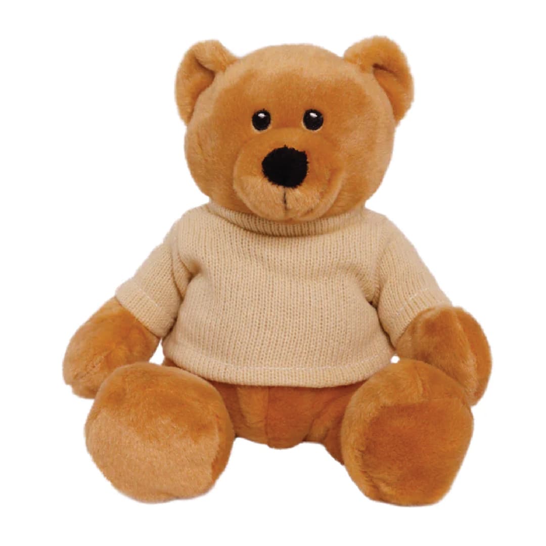 SnugglePal Sammy Bear with Hand Knitted Embroidered Sweater 11 Inch product image 2