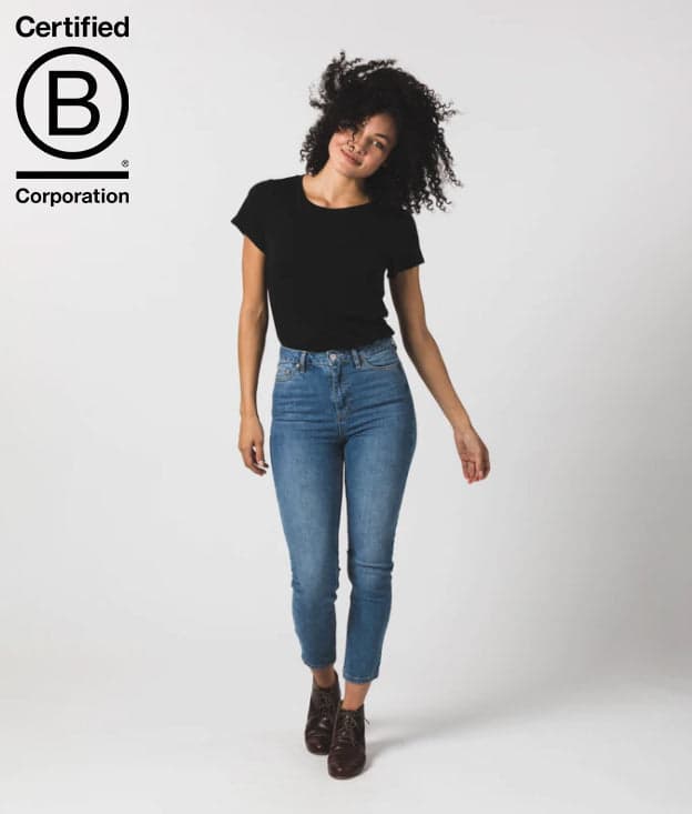 Crew Neck T-Shirt Fair Trade Organic Cotton-Women's product image 4