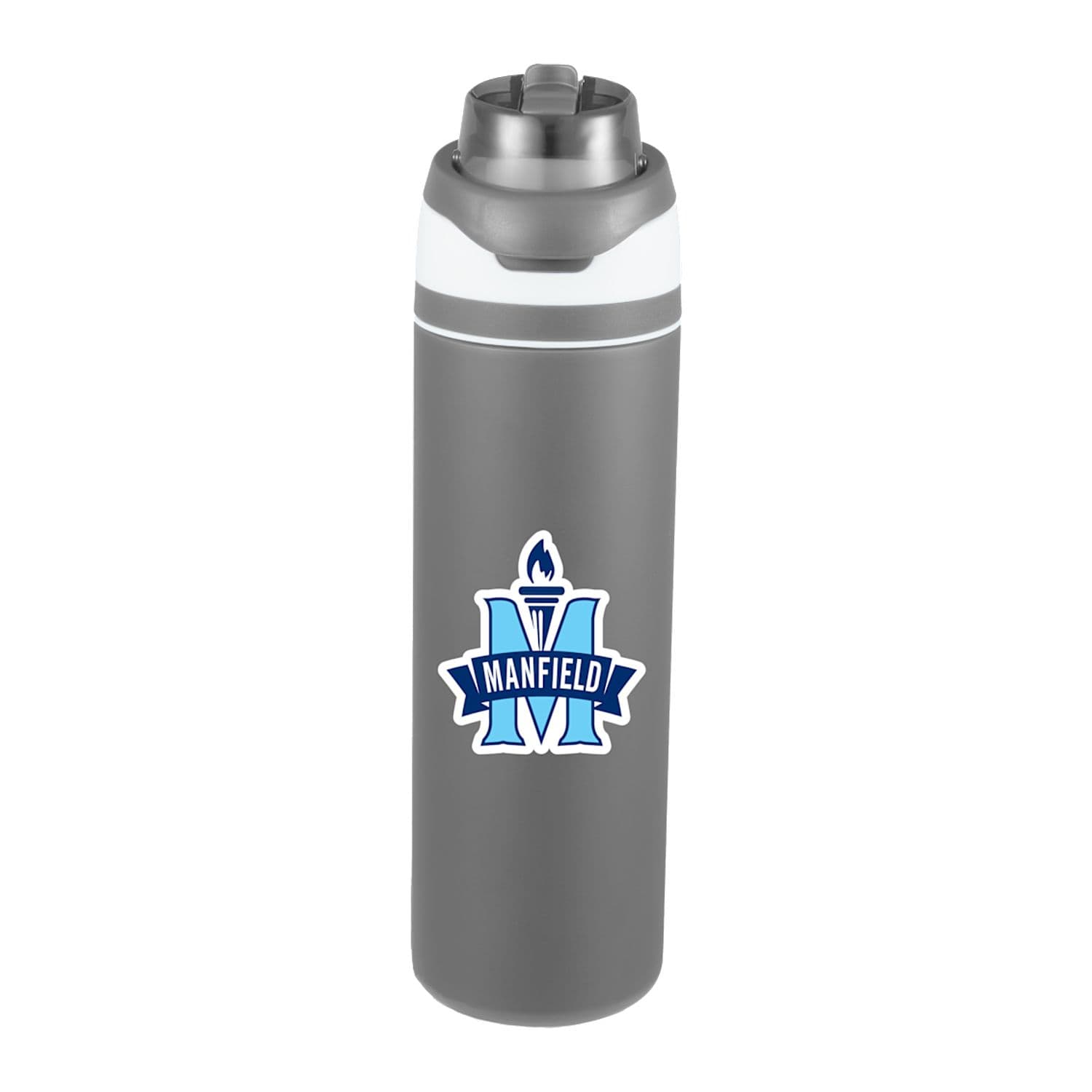 AquaFlip Recycled Stainless Flip Straw Bottle 28oz product image 5