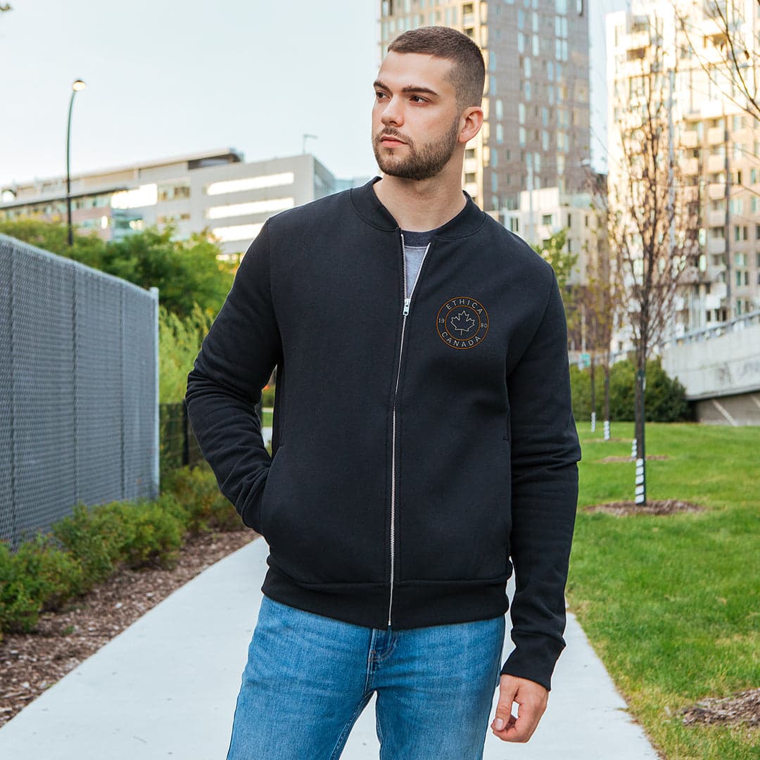 Nadall Organic Cotton Recycled Poly Bomber Jacket-Unisex product image 7