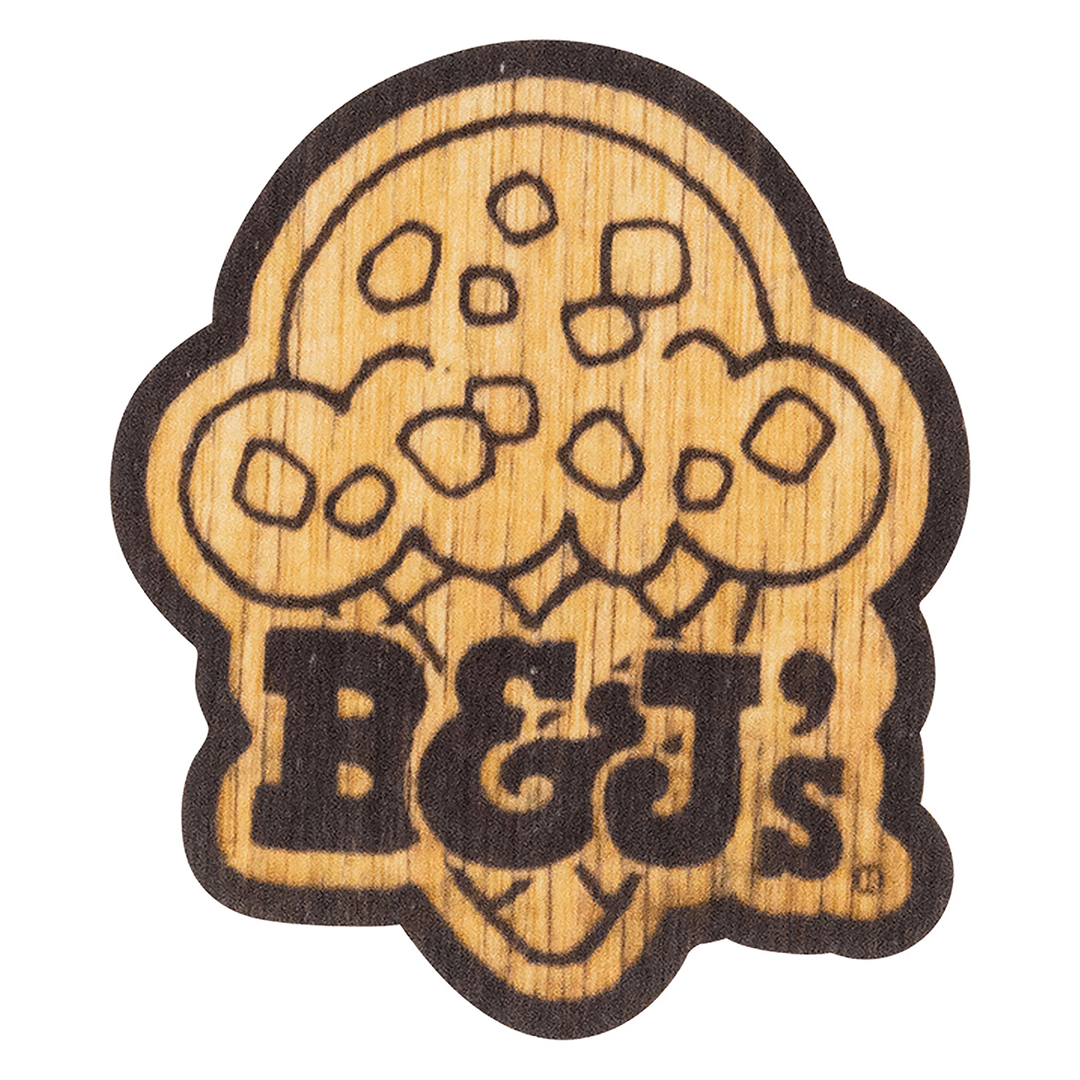Custom Laser-Cut Canadian Wooden Sticker 4 Inch product image 1