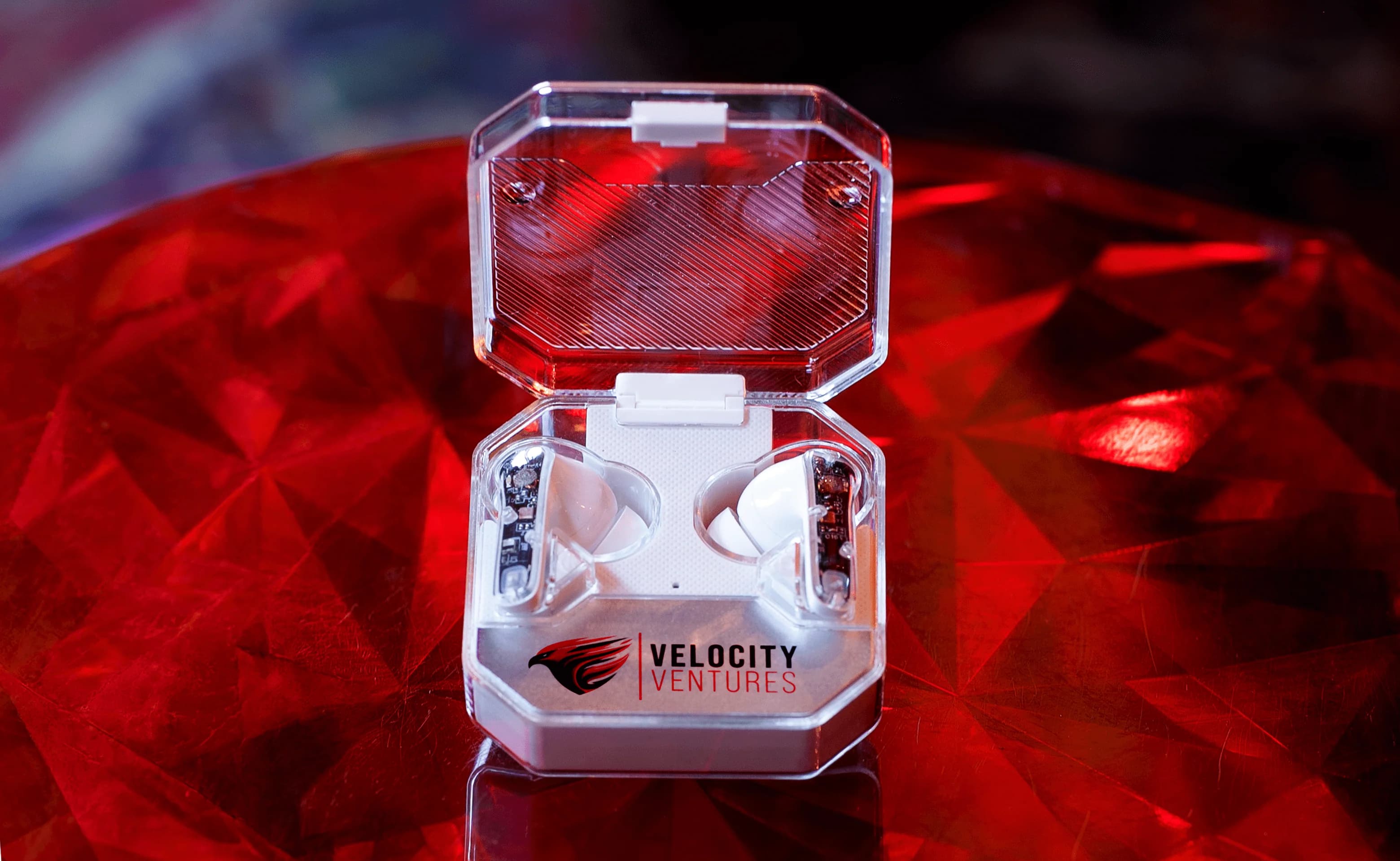 Recycled Transparent Earbuds - Main product view 1