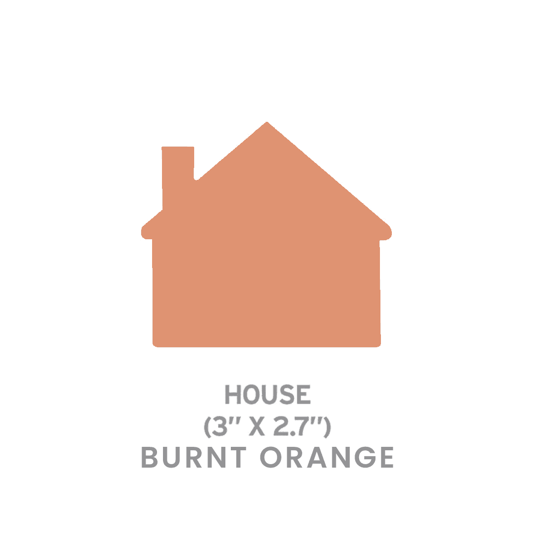 Large Seed Paper Shapes - House product image