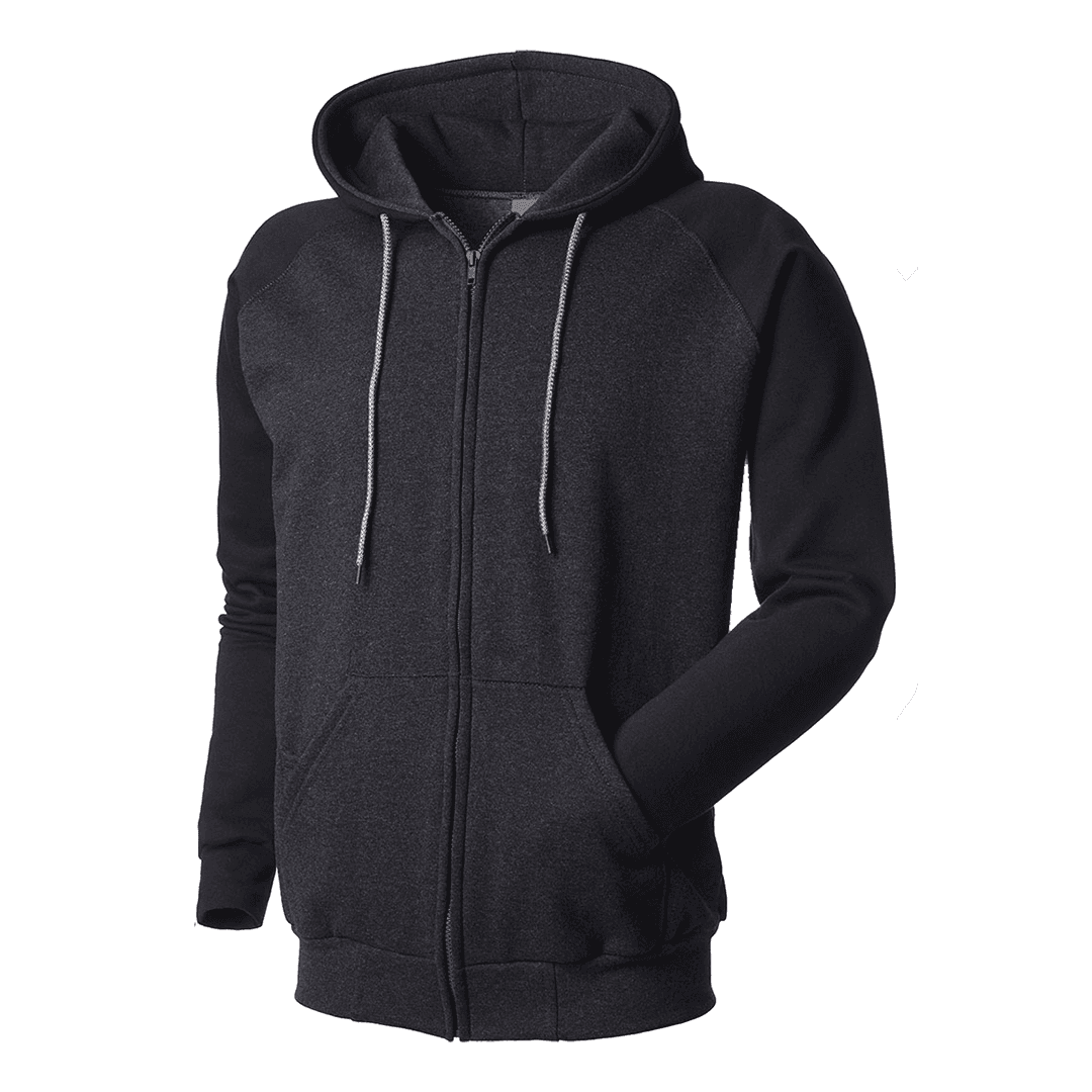 Nostalgia Full Zip Color Block Hooded Sweatshirt-Men's product image 2