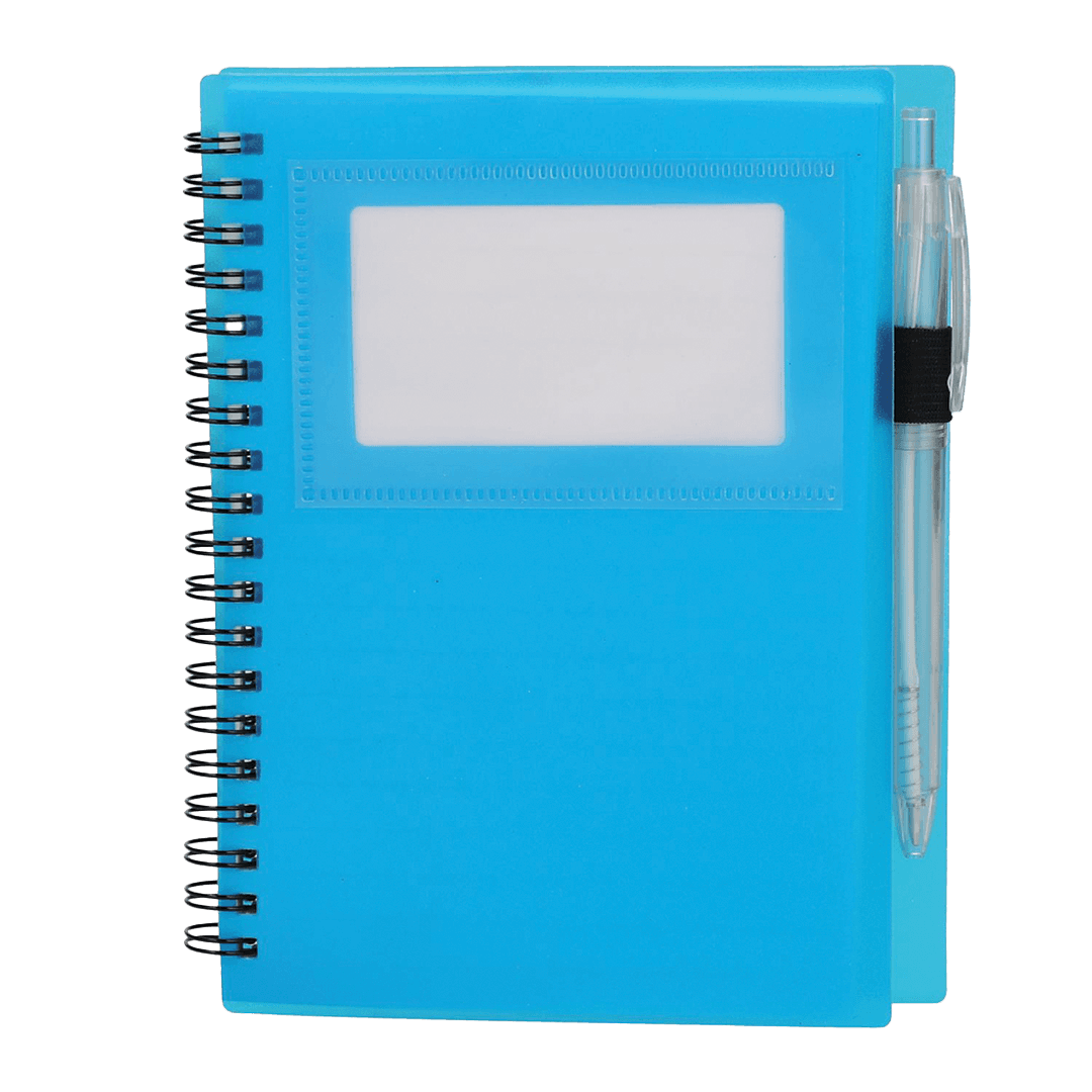 Recycled Paper Journal Set with RPET Pen 5 x 7 Inch product image 2