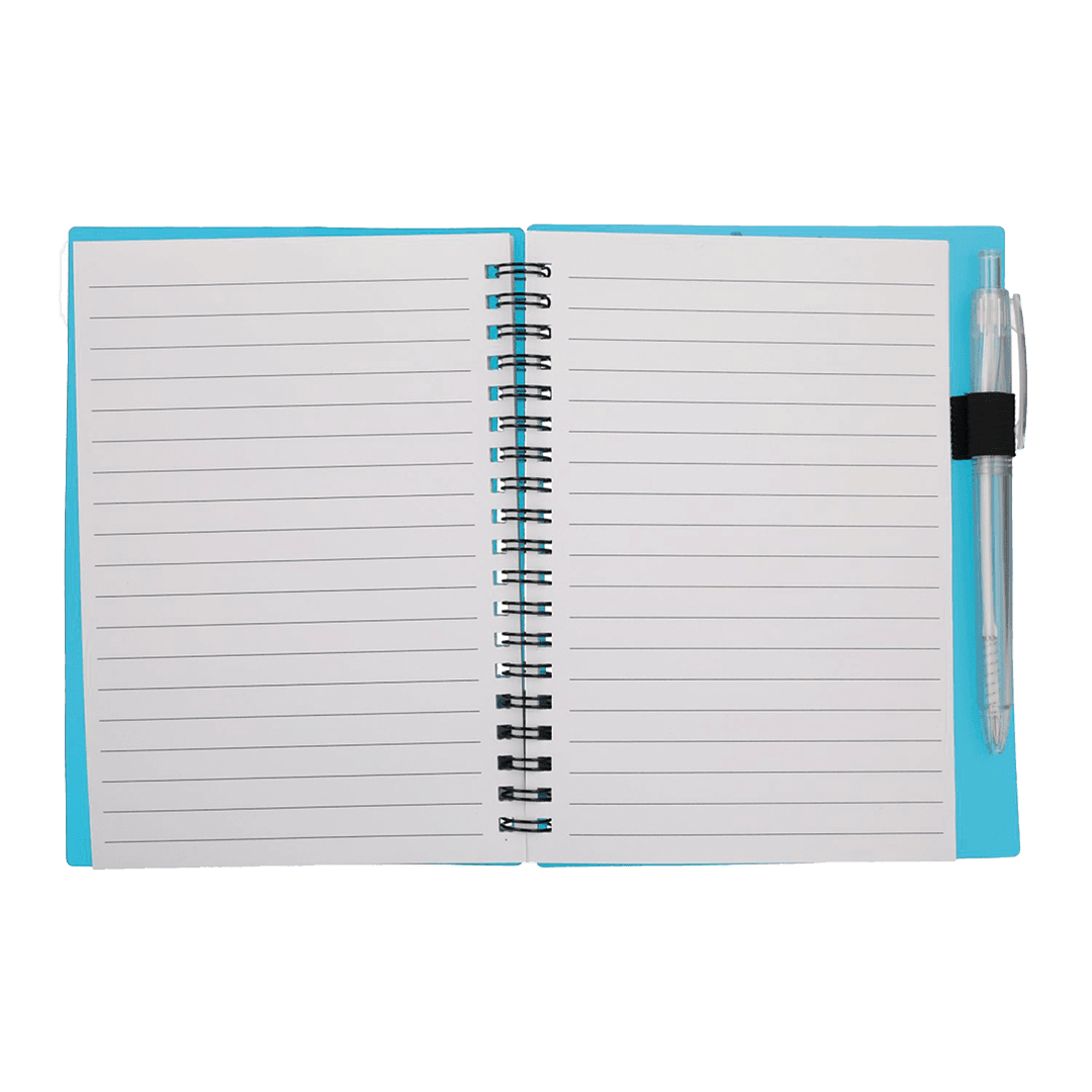Recycled Paper Journal Set with RPET Pen 5 x 7 Inch product image 3