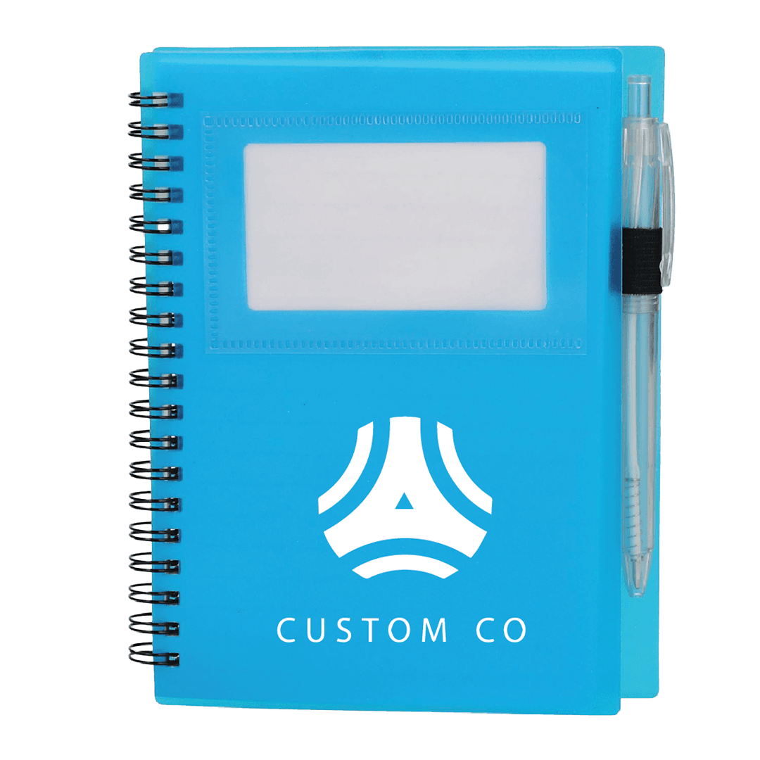 Recycled Paper Journal Set with RPET Pen 5 x 7 Inch product image 1