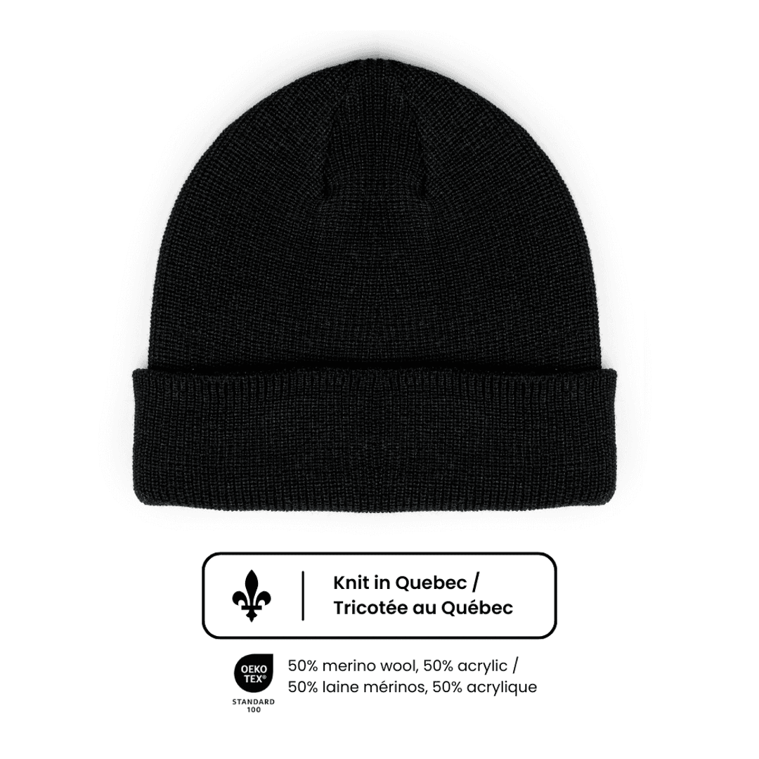 Made in Canada Merino Wool Beanie-Unisex product image 3