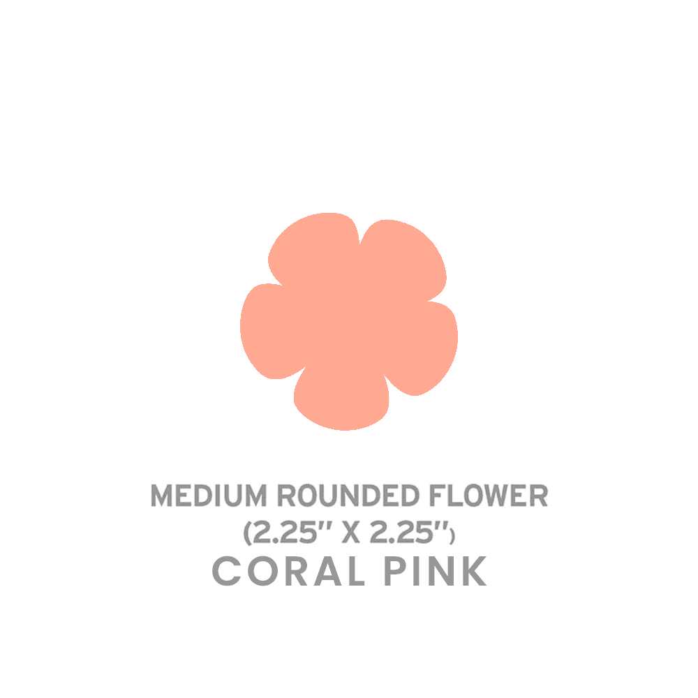Medium Seed Paper Shapes - One Sided - Flower product image