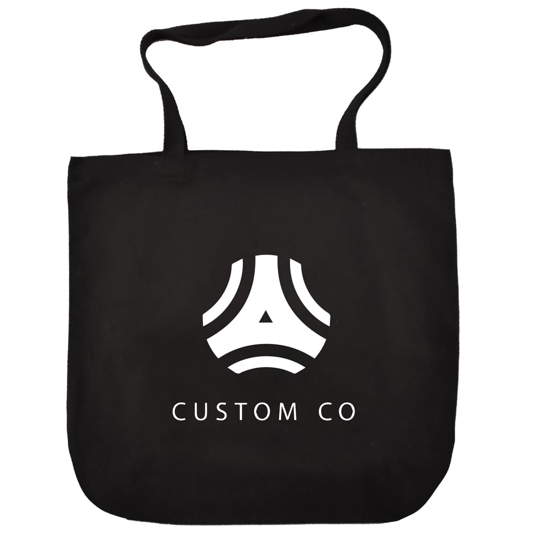 Colorful Faulkner 11 Oz. Cotton Canvas Gusseted Tote Bag - Main product view 1