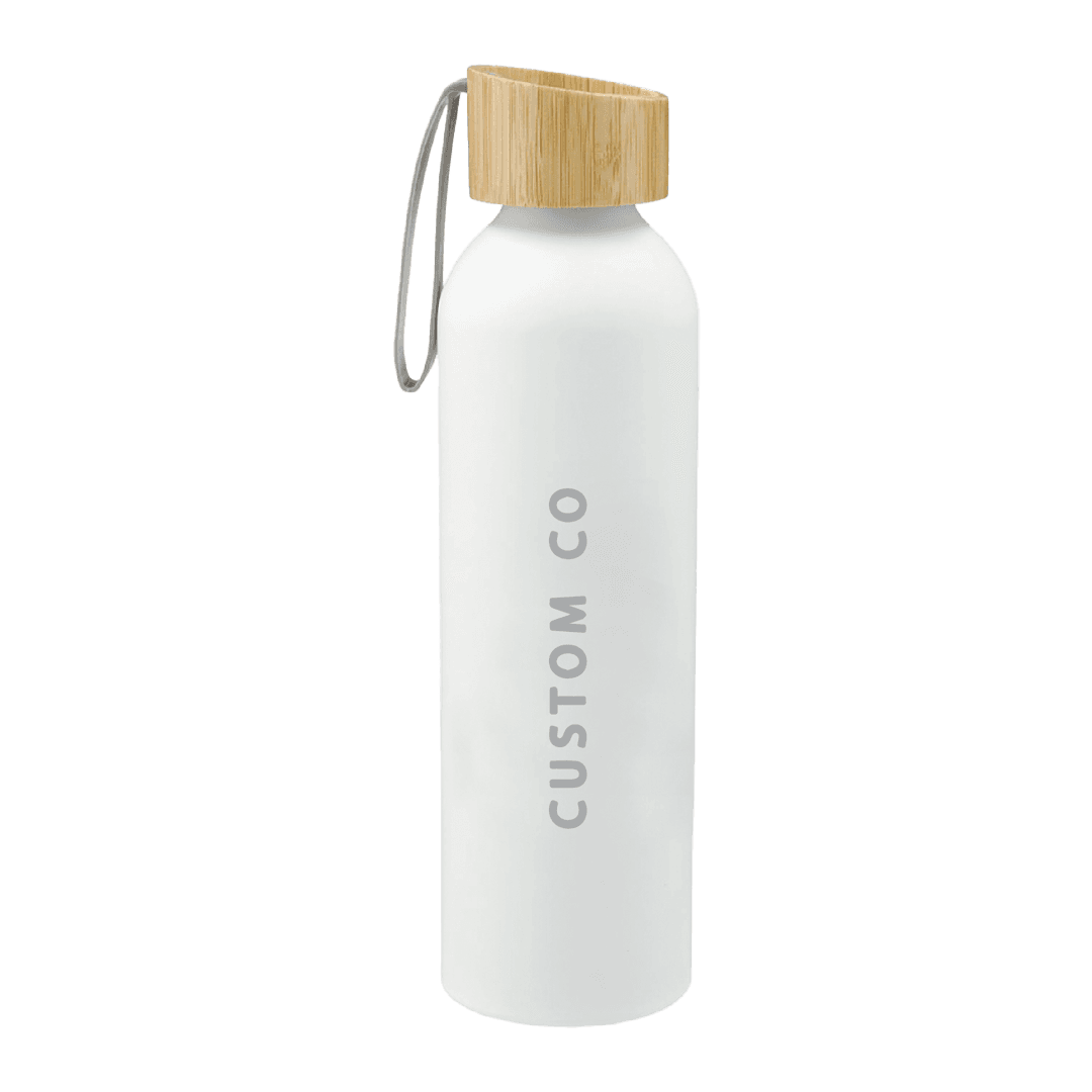 Zenith Aluminum Sport Water Bottle 22 oz with FSC® Bamboo Lid product image 5