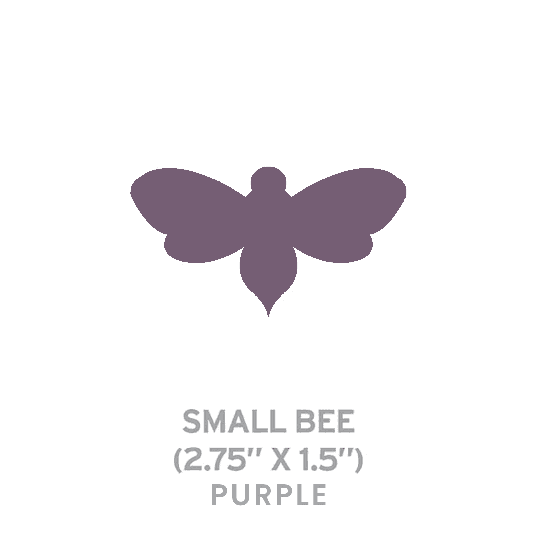 Small Seed Paper Shapes 1-Sided - Bee - Main product view 1