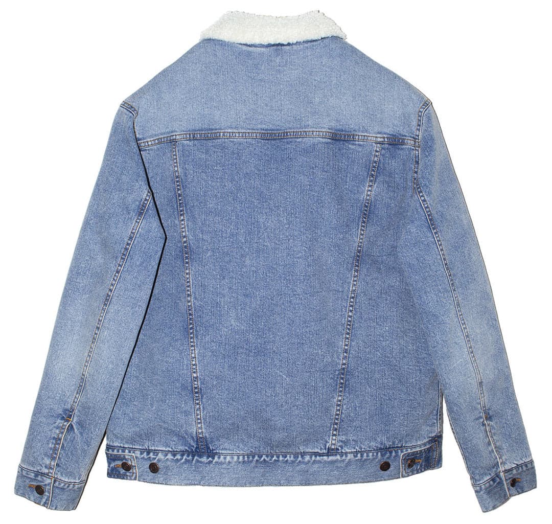 Shaun Sherpa-Lined Denim Jacket-Unisex product image 5