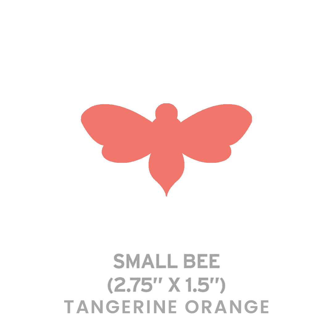 Small Seed Paper Shapes 2-Sided - Bee product image