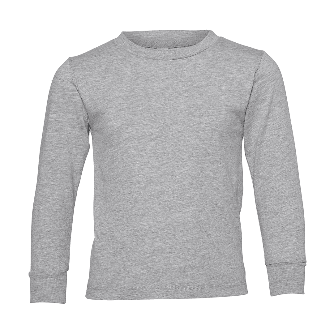 Bella + Canvas Toddler Essential Long Sleeve Jersey-Toddler product image 1
