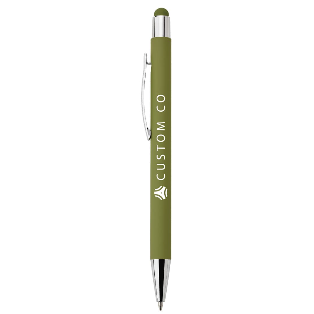 LeBlanc Rubberized Aluminum Barrel Ballpoint Pen product image 2
