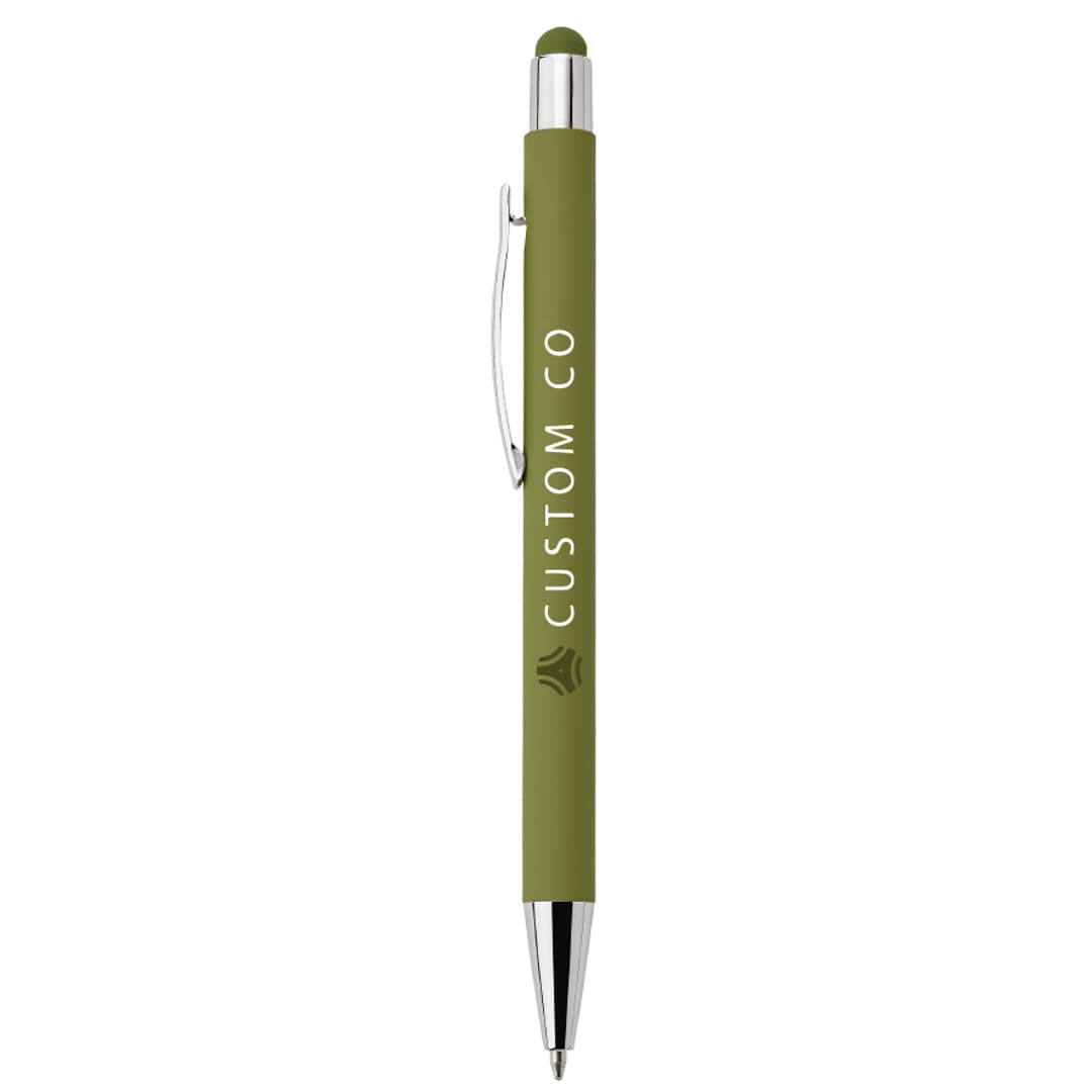 LeBlanc Rubberized Aluminum Barrel Ballpoint Pen product image 3