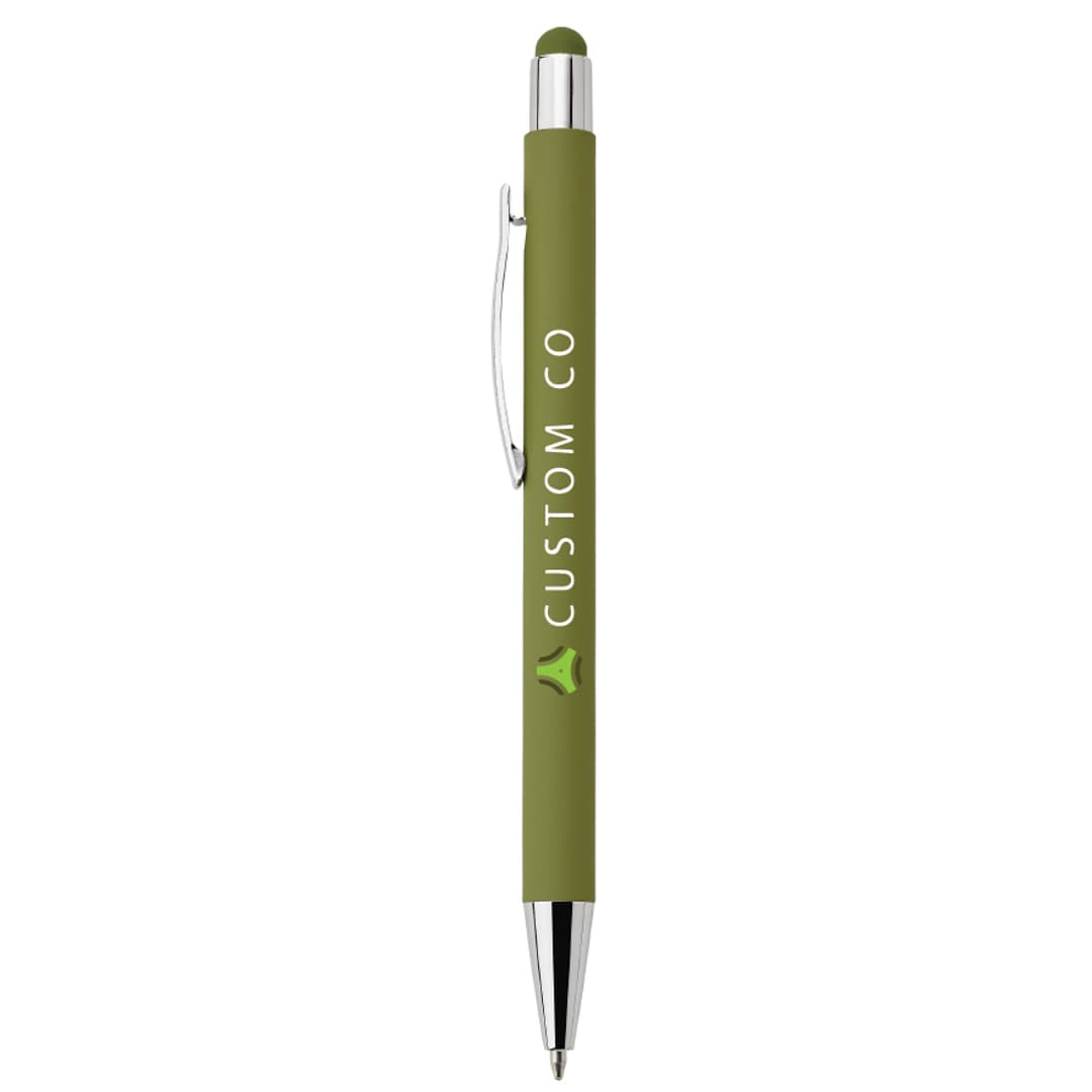 LeBlanc Rubberized Aluminum Barrel Ballpoint Pen product image 4