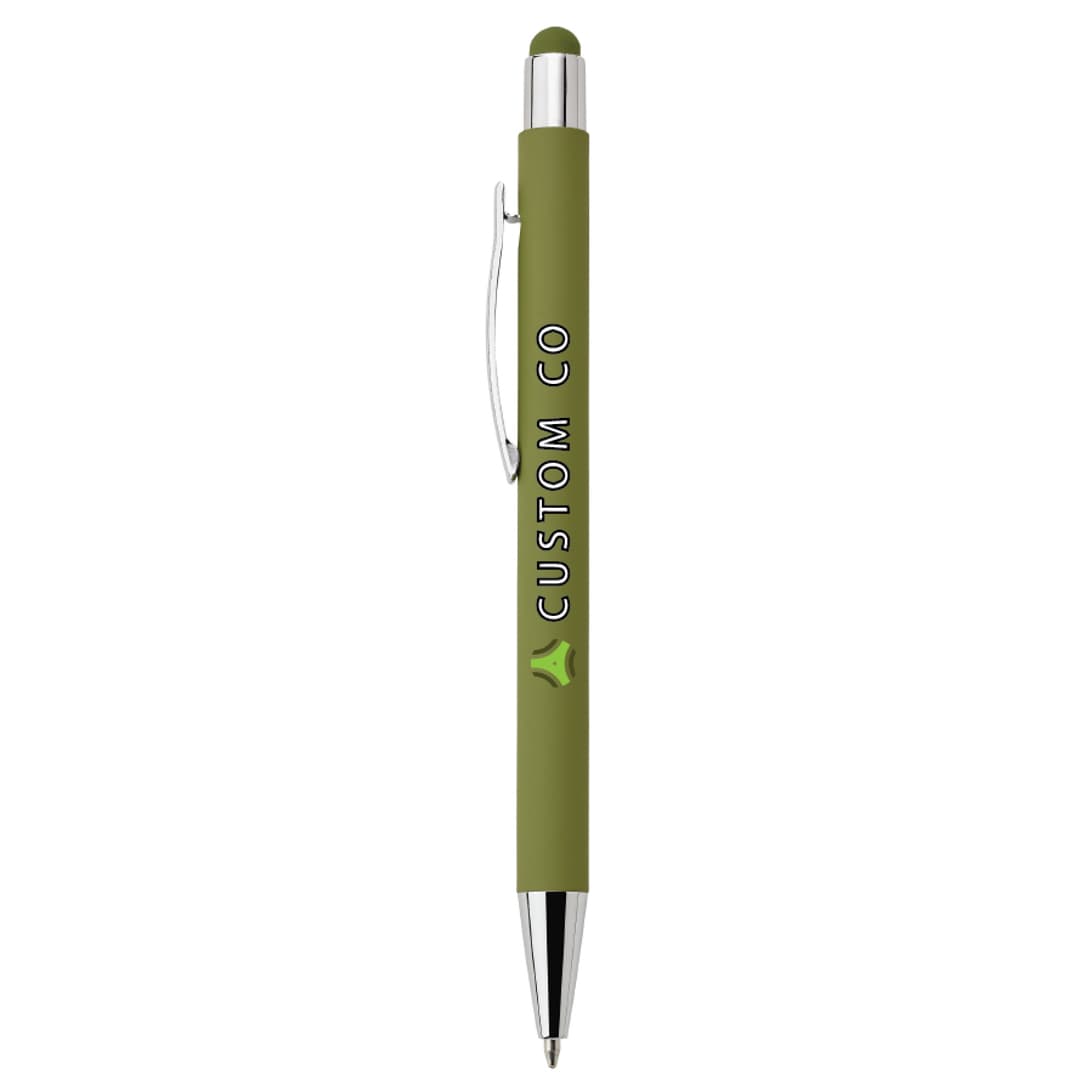 LeBlanc Rubberized Aluminum Barrel Ballpoint Pen product image 5