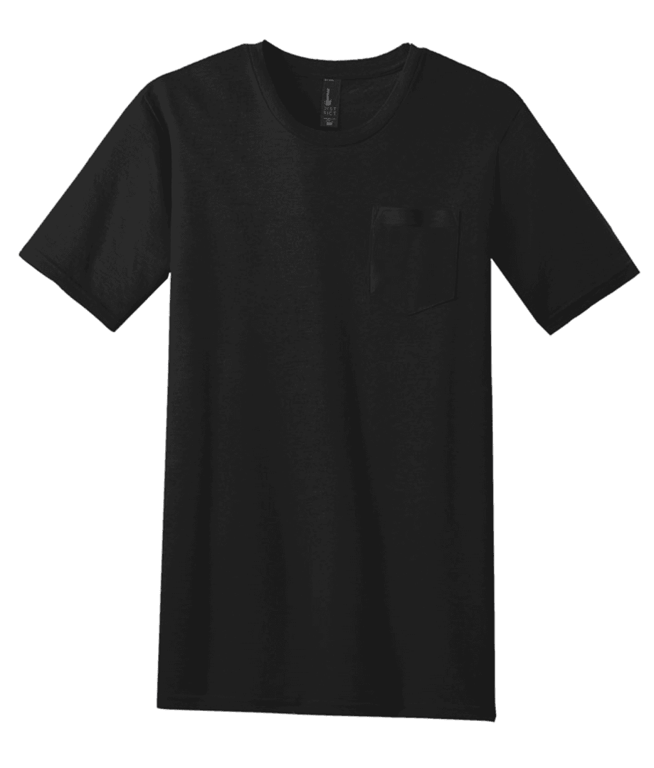 100% Cotton T-Shirt with Pocket-Men's product image 2
