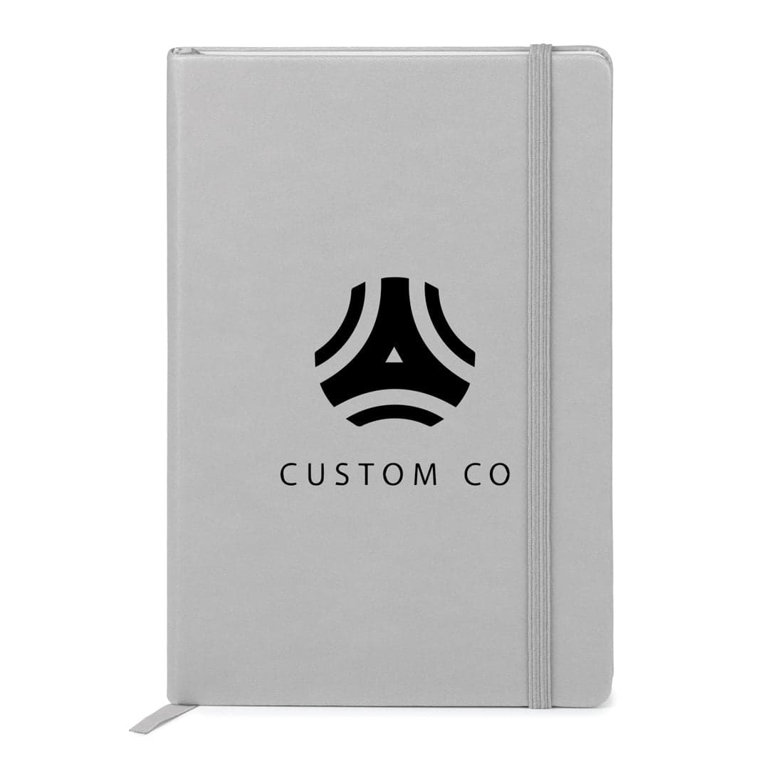 Soft Skin Hard Cover Notebook with Gusseted Interior Pocket - Main product view 1