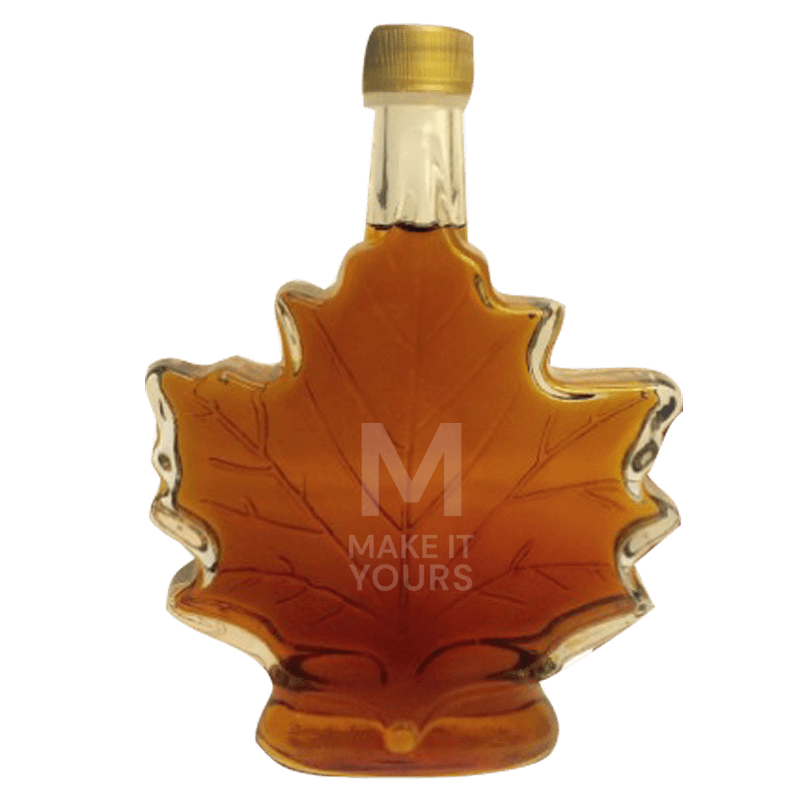 Pure Canadian Maple Syrup in Leaf Glass Bottle 50 ml product image 2