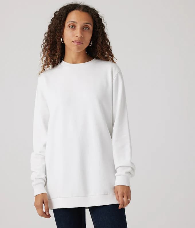 Fair Trade Organic Cotton Crew Neck Sweatshirt-Unisex product image