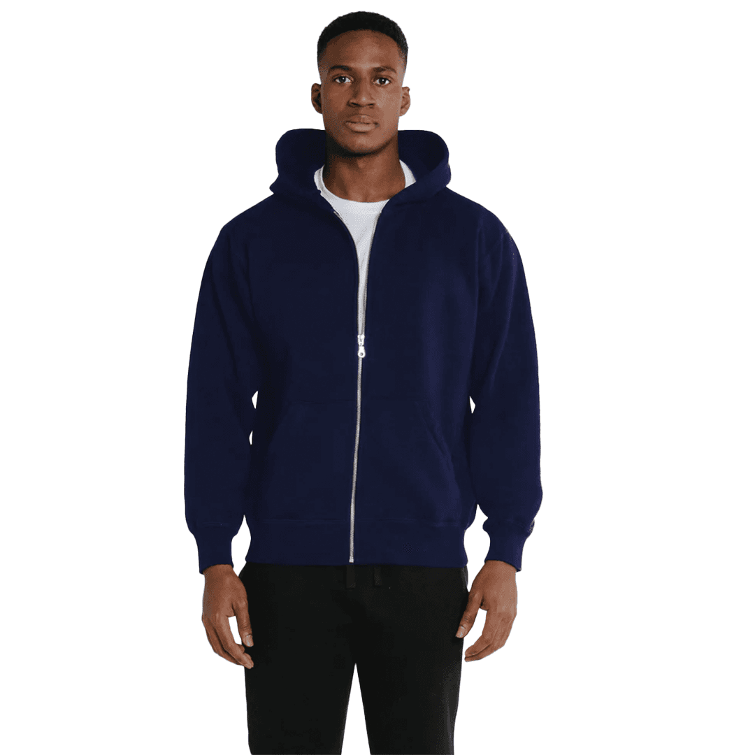Full-Zip Aspen Kangaroo 20 Oz. Hoodie-Unisex product image